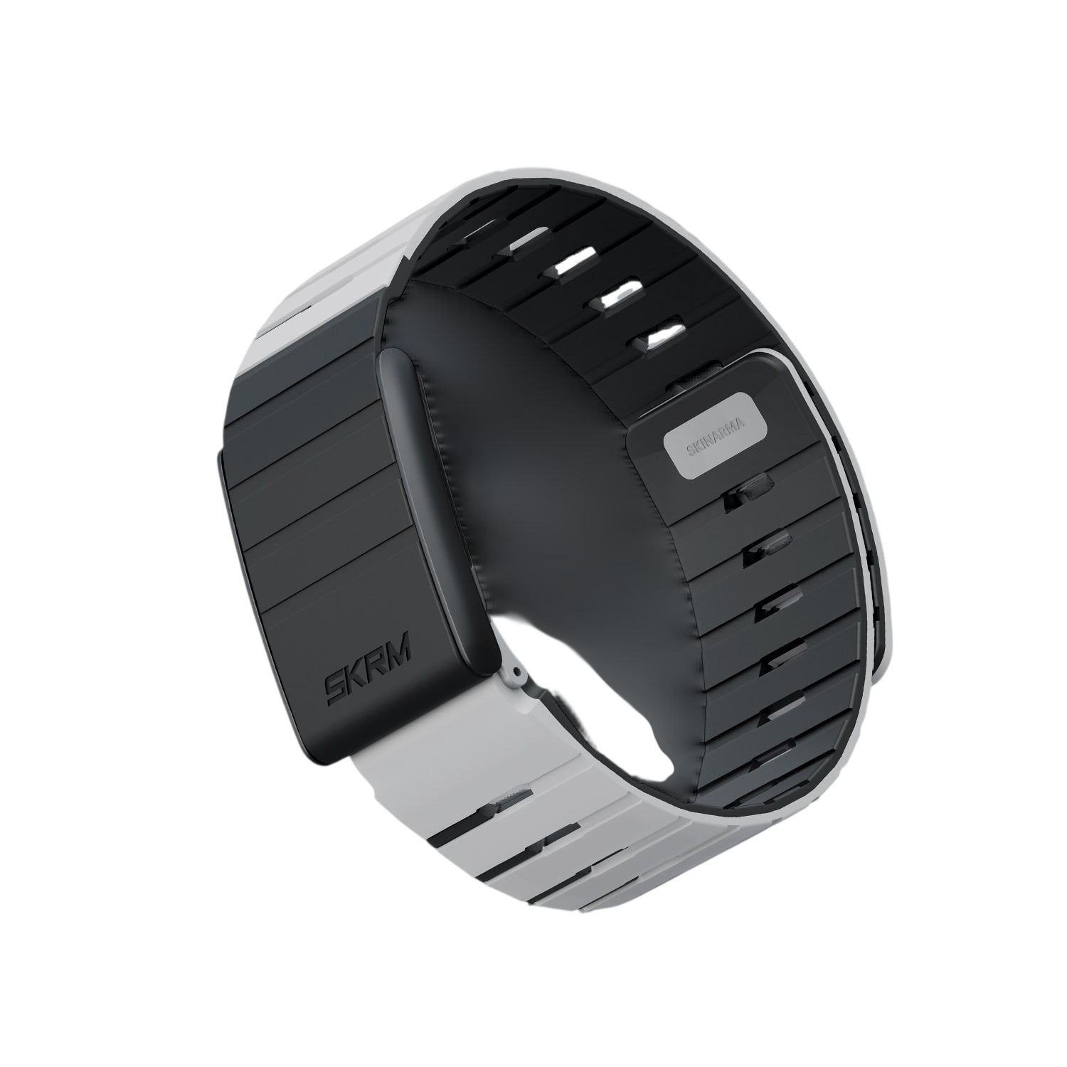 Skinarma GEMINI Strap for Whoop 5 MG Series - CHALKBLACK #color_chalkblack