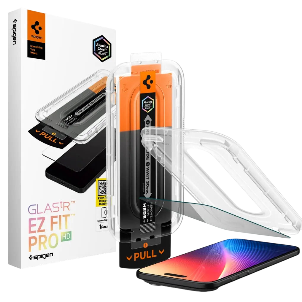 واقي شاشة الخصوصية سبجن زجاج.tR EZ Fit Pro HD لهاتف آيفون إير (عبوة واحدة)