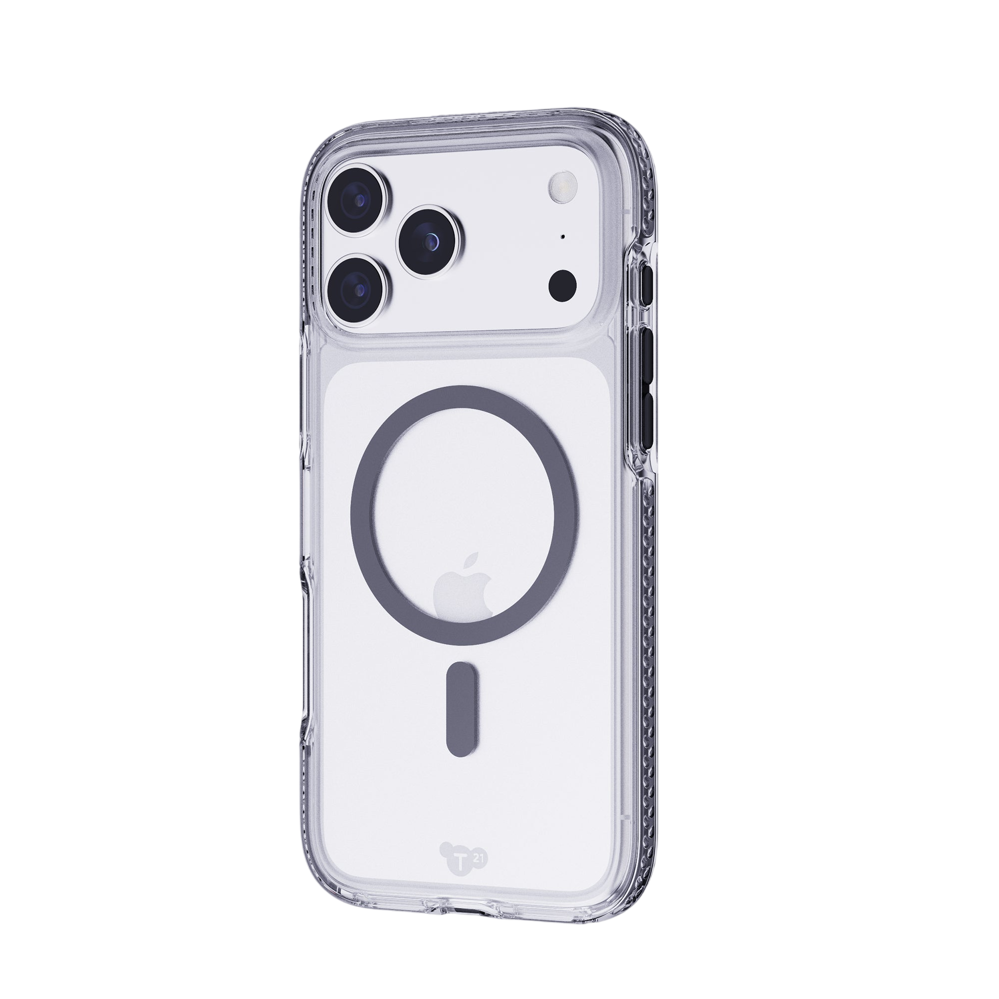 تقنية 21 إيفو كريستال ماغسيف - غلاف آبل آيفون 17 برو ماكس - أسود