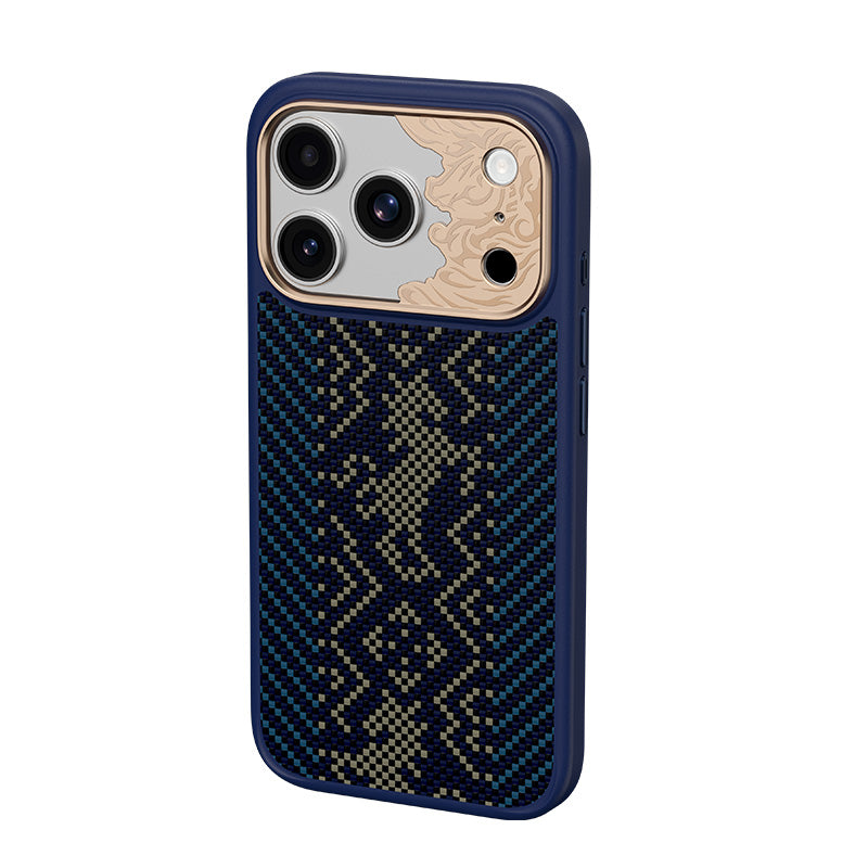 Benks Knight Pro Case built with Kevlar® for iPhone 18 Pro Max - Navy Blue