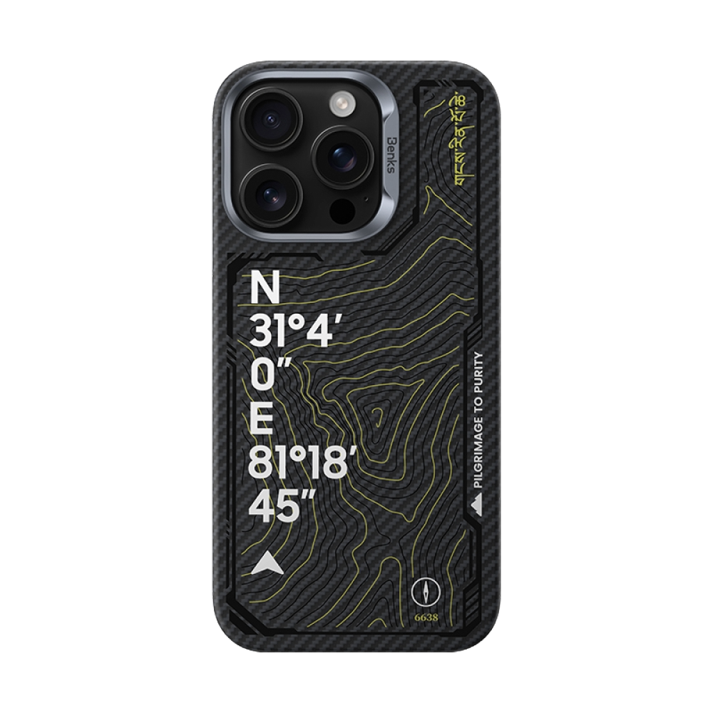 حافظة Benks ArmorAir A1 600D MagSafe مصنوعة من كيفلار لجهاز iPhone 16 Pro Max – Kangrinboqê