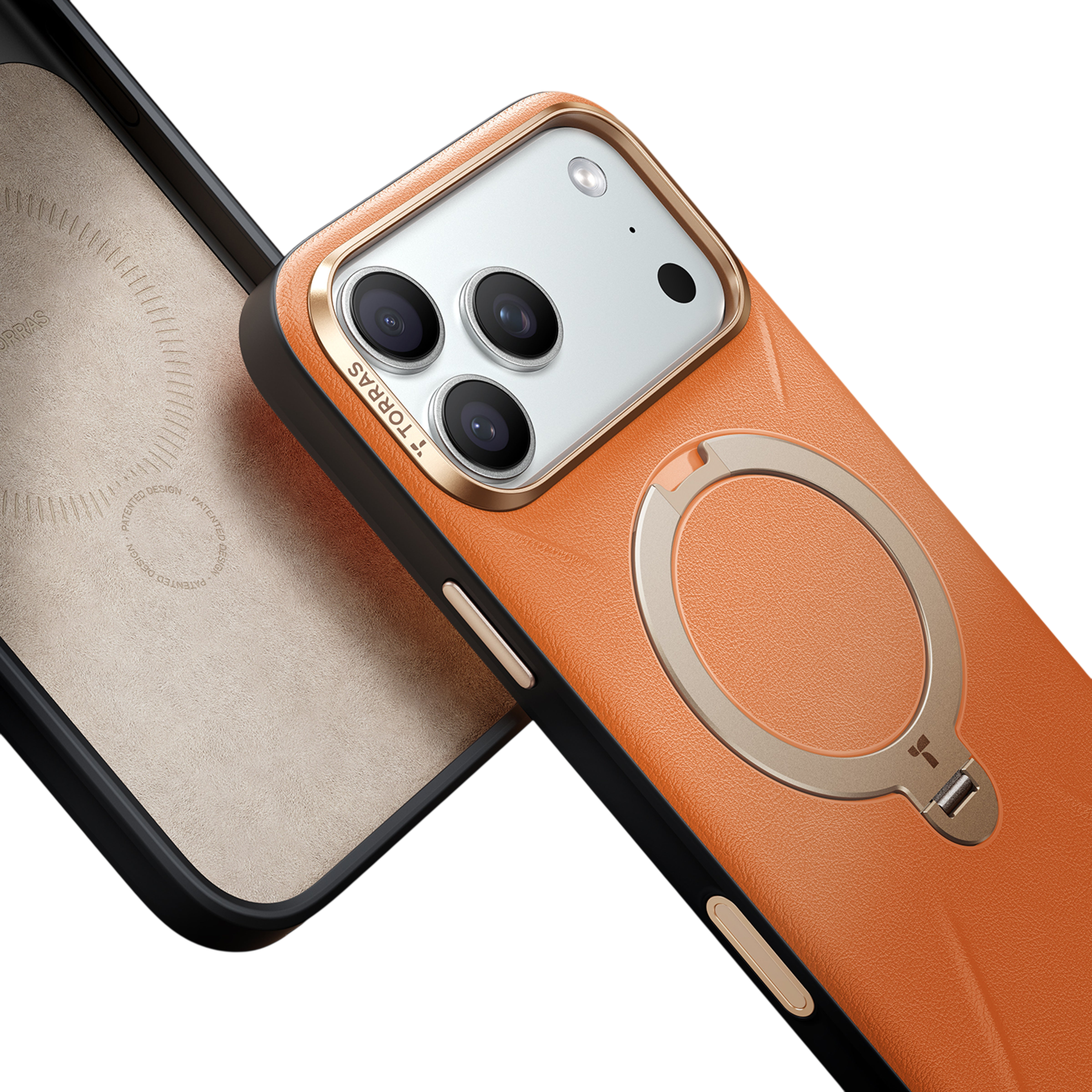 Torras Ostand Q3 VegSkin for iPhone 17 Pro Max / 17 Pro