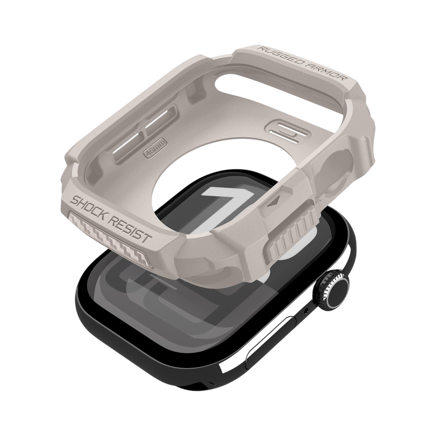 Spigen Rugged Armor 2 Case for Apple Watch Series 11 / Series 10 46mm
