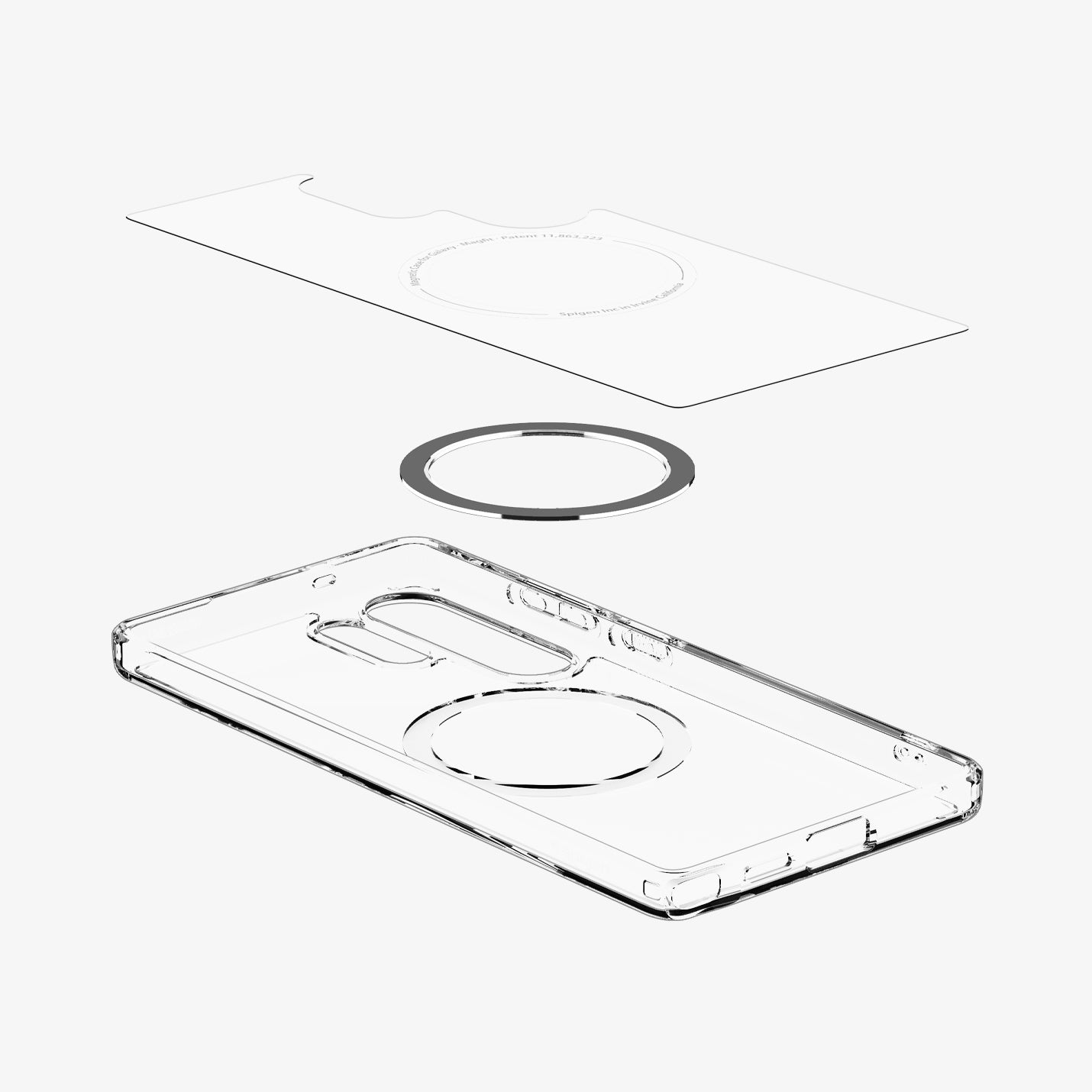 حافظة سبجن ألترا هايبرد (ماغ فيت) لهاتف سامسونج جالاكسي S25 ألترا