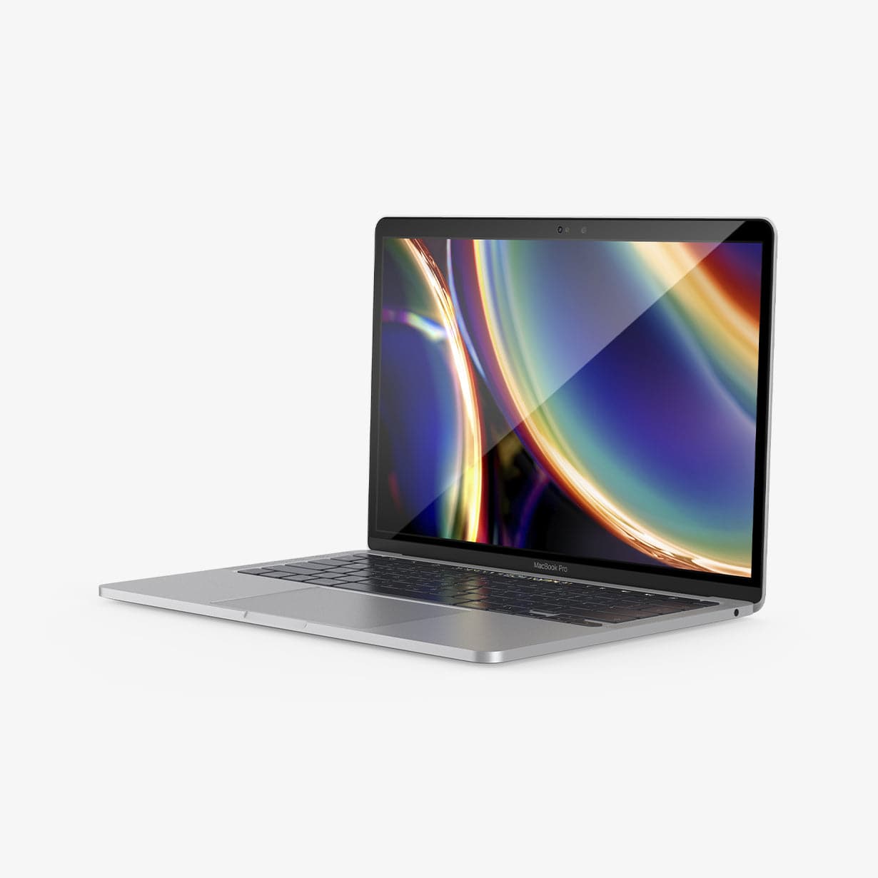 واقي شاشة زجاجي مقسى Spigen GLAS.tR SLIM لجهاز MacBook Pro مقاس 14 بوصة M5 / M4 / M3 / M2 / M1