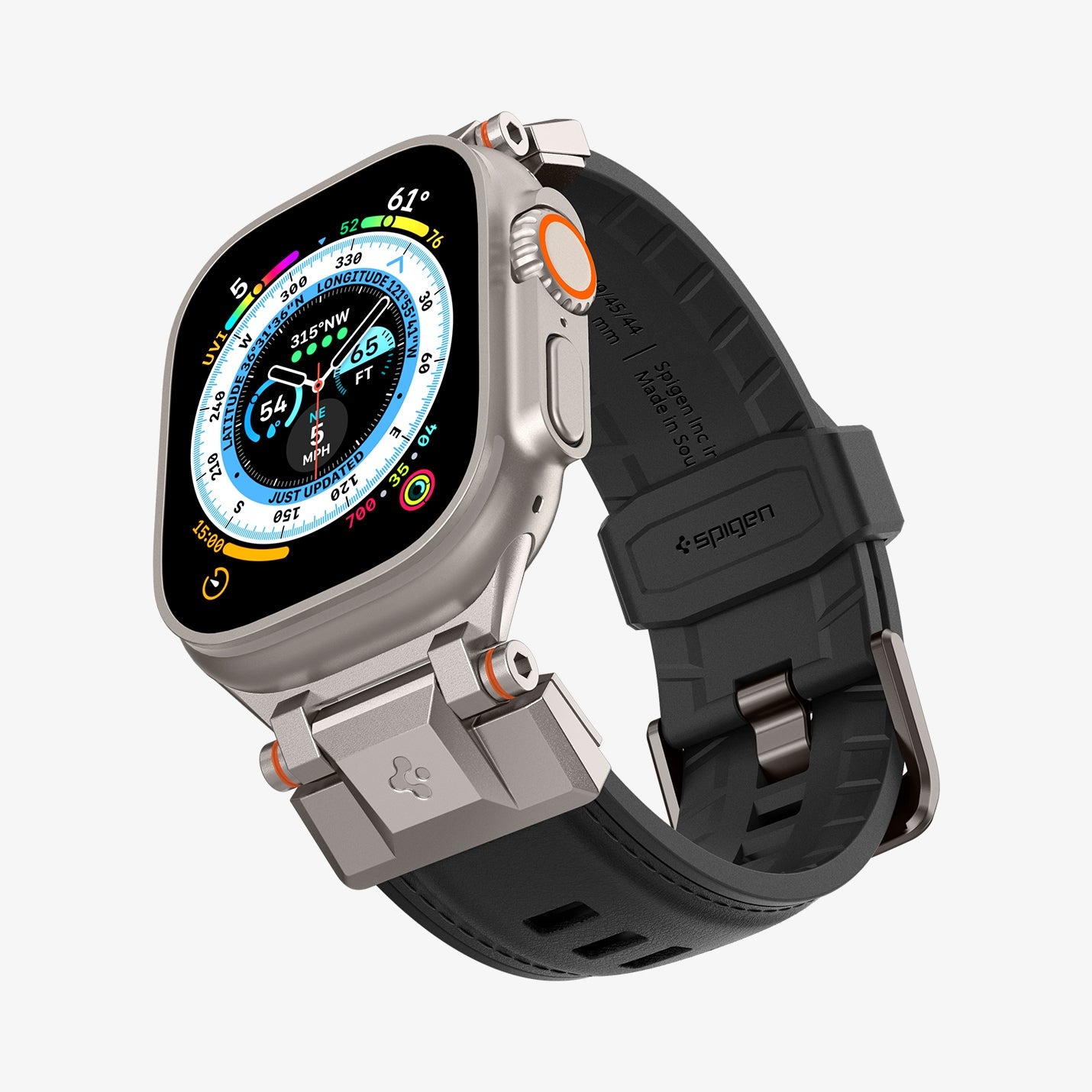 حزام سبجن دورا برو أرمور PU لساعات آبل 49 مم / 45 مم / 44 مم