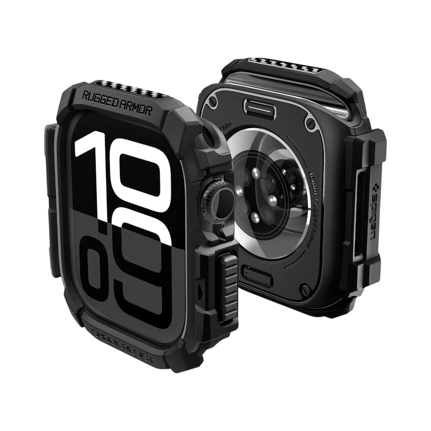 حافظة Spigen Rugged Armor لساعة Apple Watch Series 10 مقاس 46 ملم