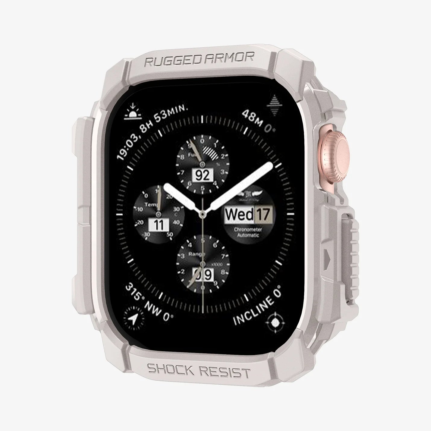 Spigen Rugged Armor Case for Apple Watch Series 10 46mm