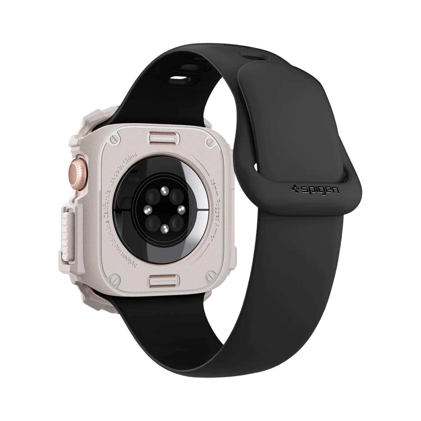 حافظة سبجن روجيد أرمور لسلسلة ساعة آبل 11 / 10 (46 مم)