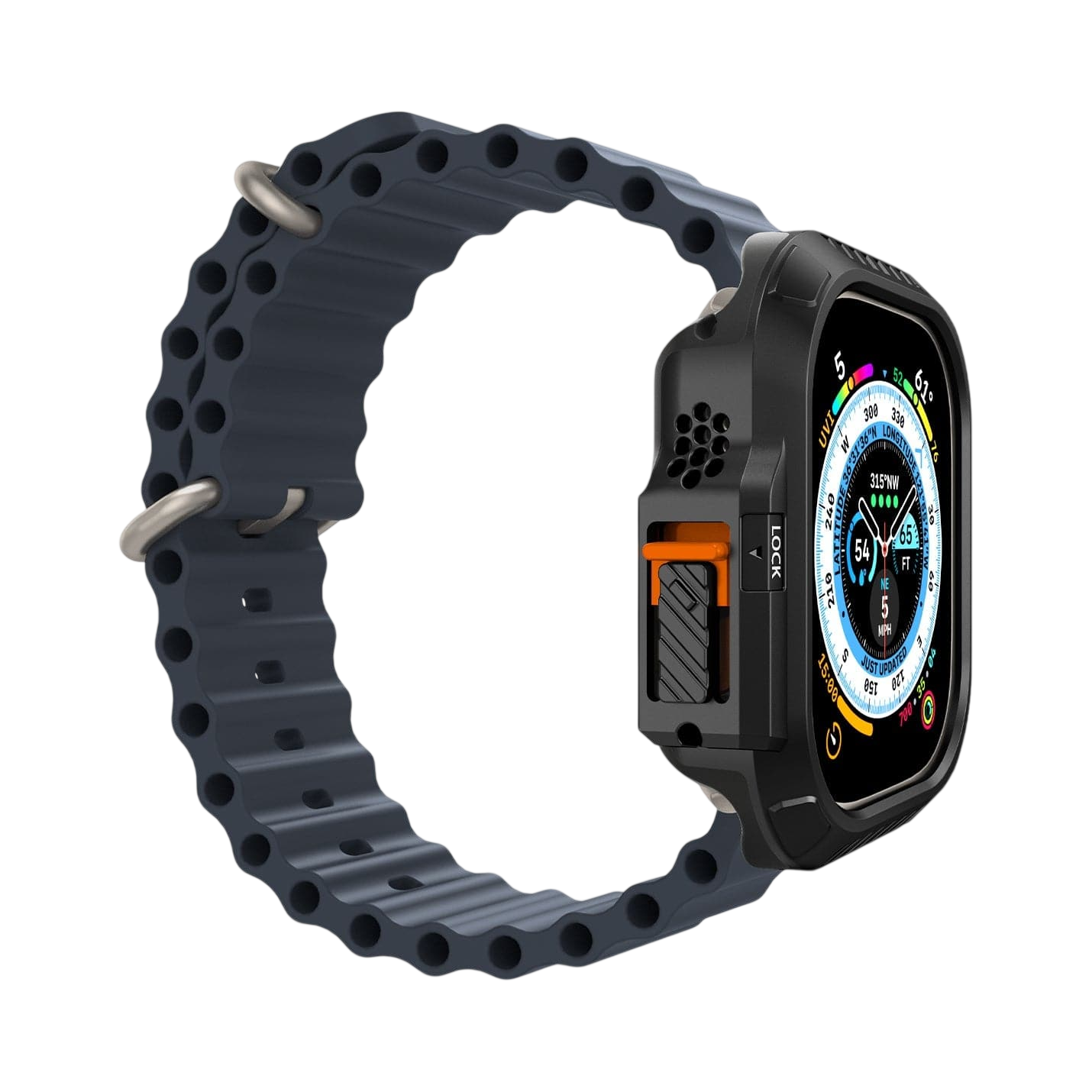 حافظة Spigen Lock Fit لساعة Apple Watch Ultra (49 ملم)