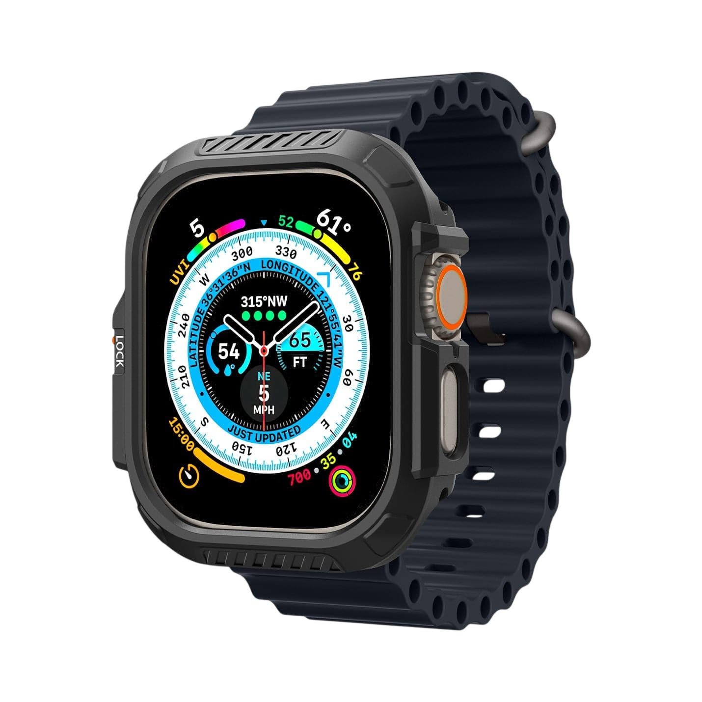 حافظة Spigen Lock Fit لساعة Apple Watch Ultra (49 ملم)