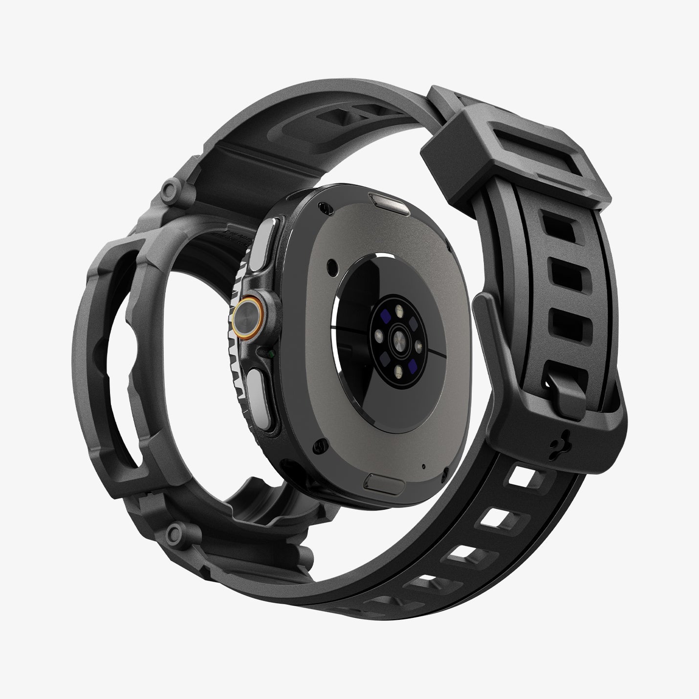 حزام + غلاف Spigen Rugged Armor Pro لسامسونج جالاكسي ووتش 8 كلاسيك