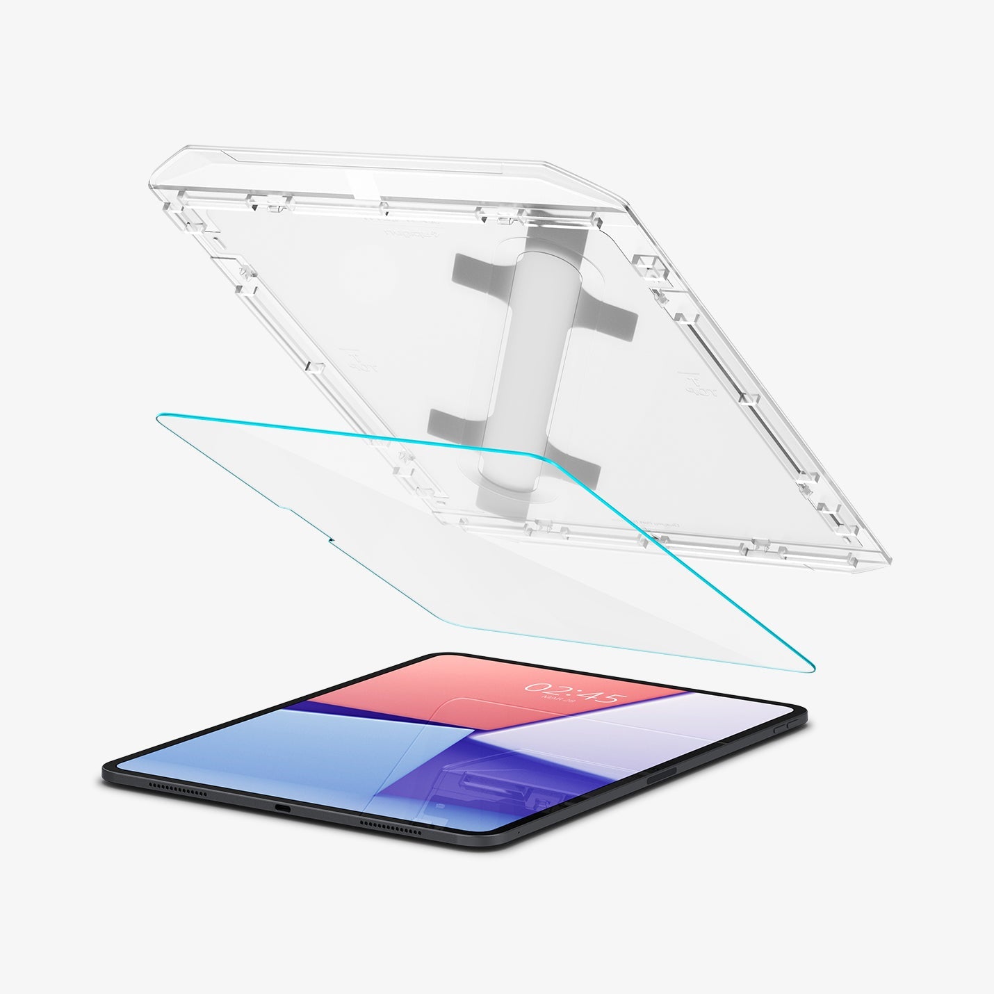 واقي شاشة Spigen iPad Pro M4 2024 GLAS.tR EZ Fit