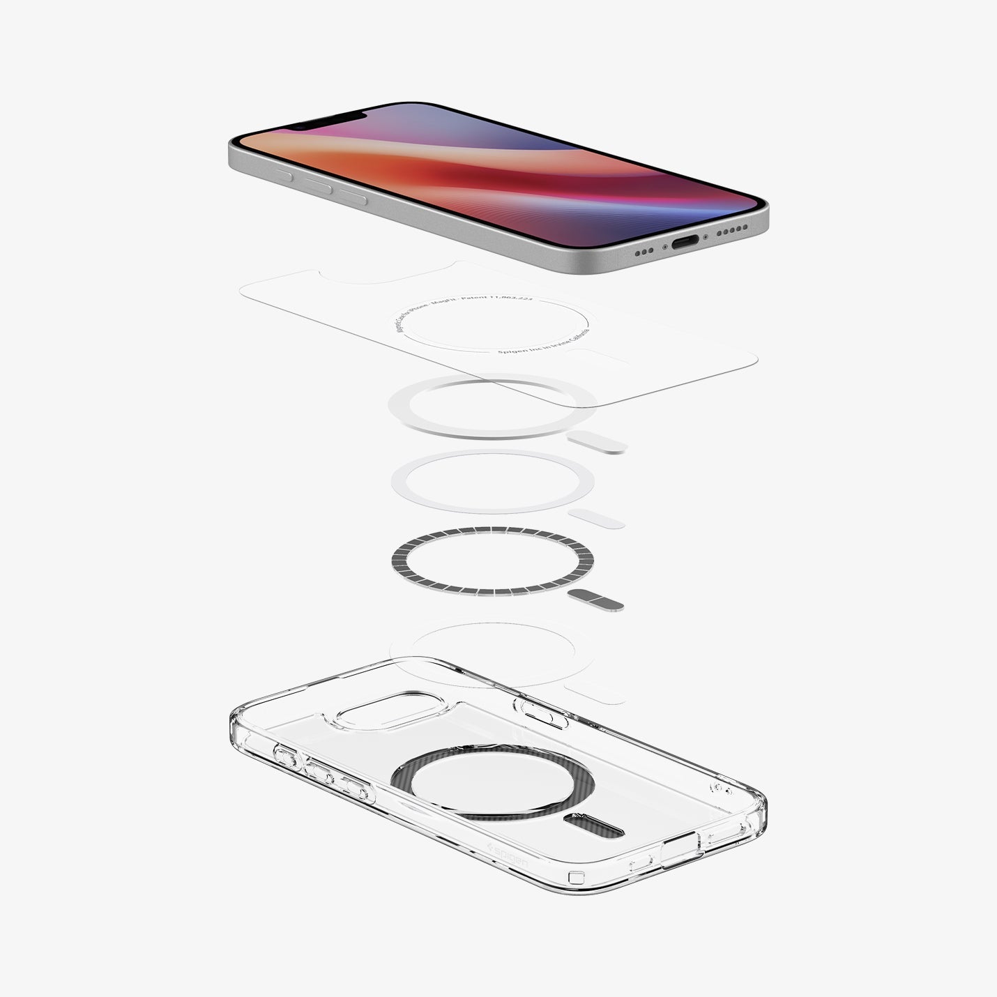 Spigen Ultra Hybrid (MagFit) Case for iPhone 16e