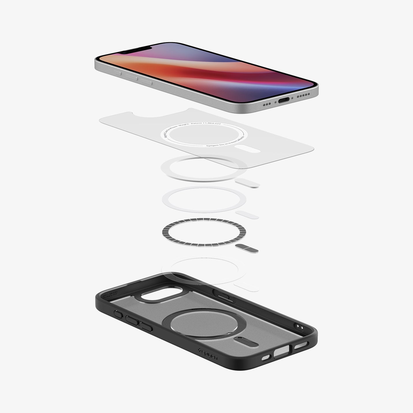 Spigen Ultra Hybrid (MagFit) Case for iPhone 16e