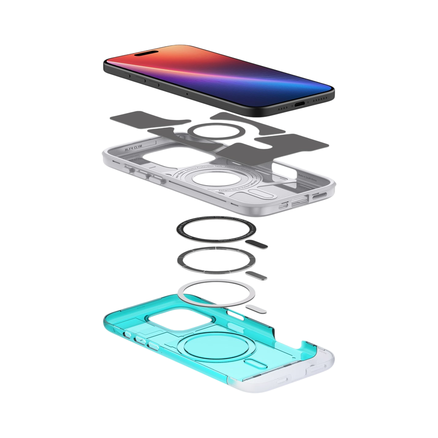 Spigen iPhone 16 Pro Max Case Classic C1 (MagFit)