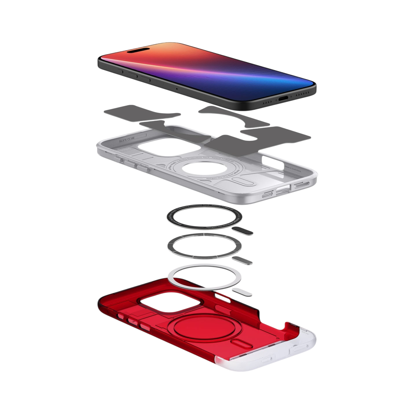 Spigen iPhone 16 Pro Max Case Classic C1 (MagFit)