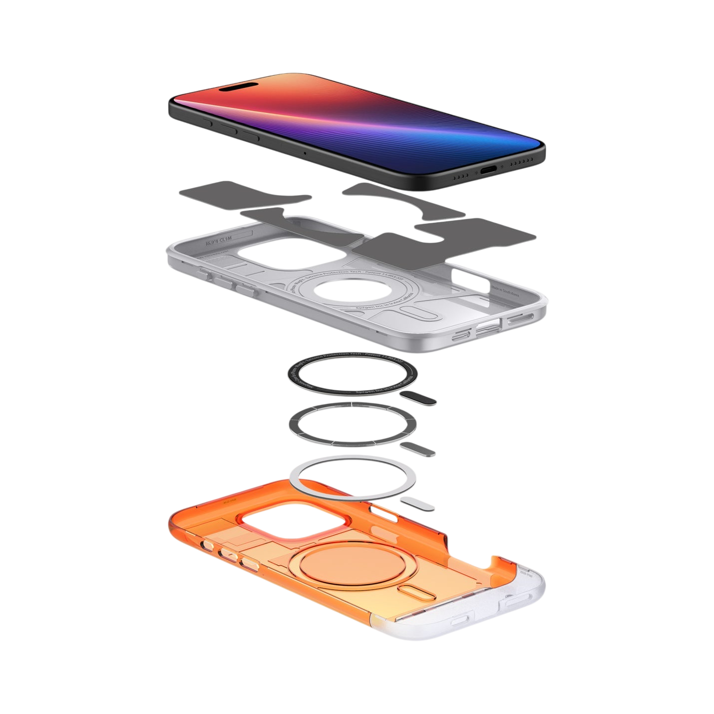 Spigen iPhone 16 Pro Max Case Classic C1 (MagFit)