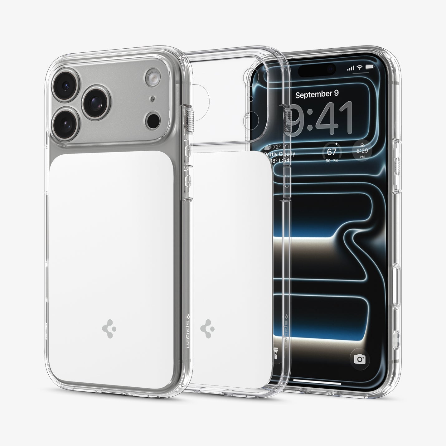 غلاف سبجن الترا هايبرد تي ماغ فيت لجهاز آيفون 17 برو ماكس / آيفون 17 برو