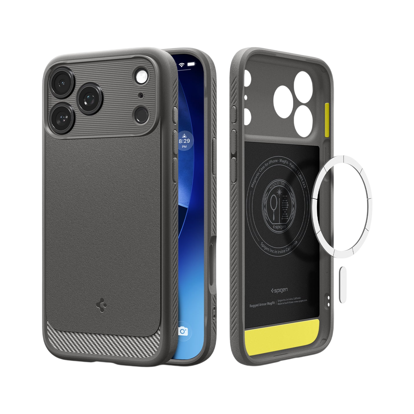 Spigen Rugged Armor (MagFit) Case for iPhone 17 Pro Max