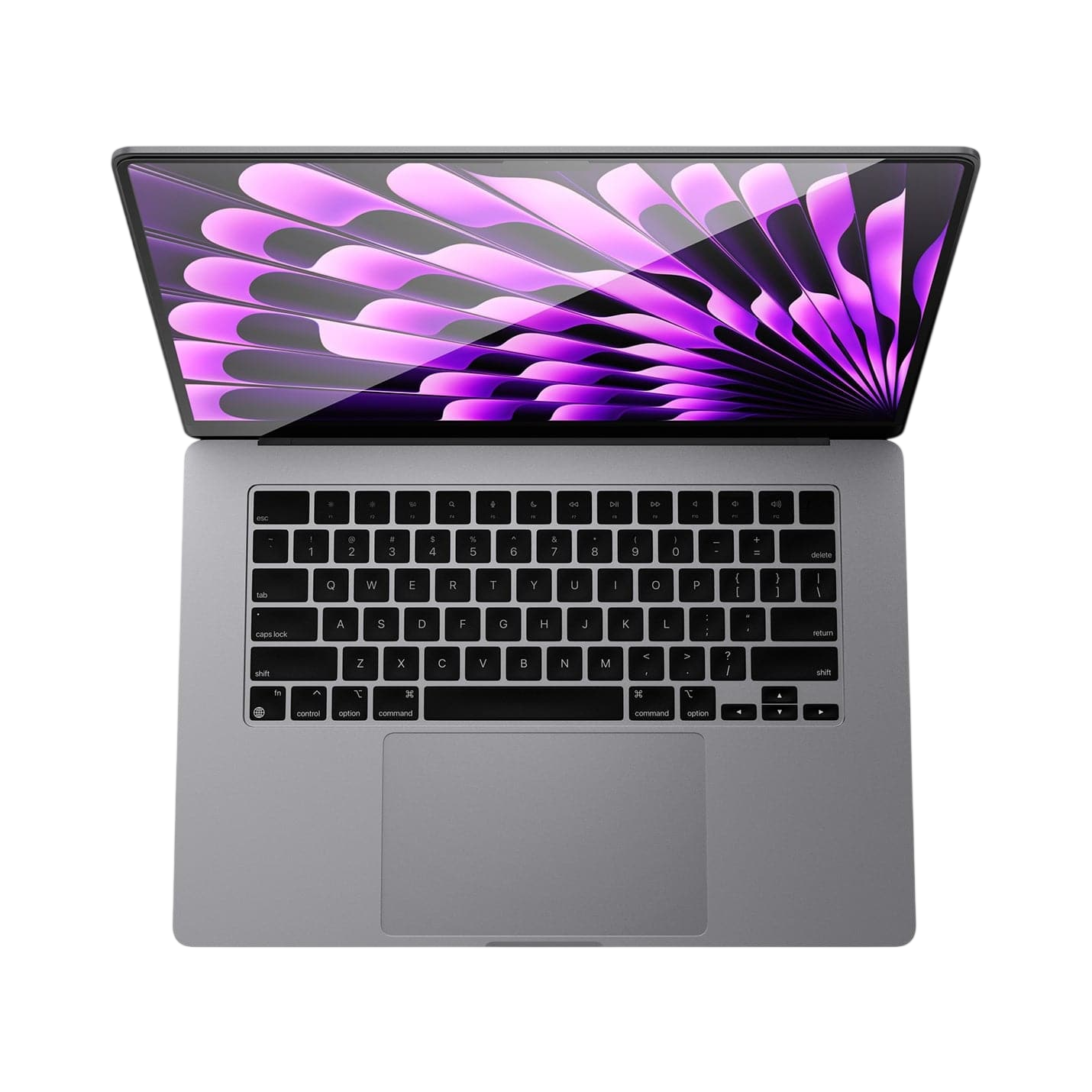 واقي شاشة Spigen GLAS.tR SLIM لجهاز MacBook Air (M4 / M3 / M2)