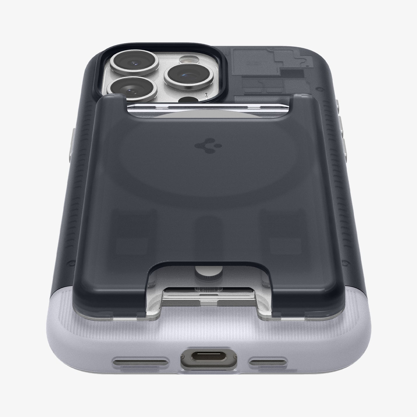 حامل بطاقات Spigen MagSafe كلاسيك C1 (MagFit)