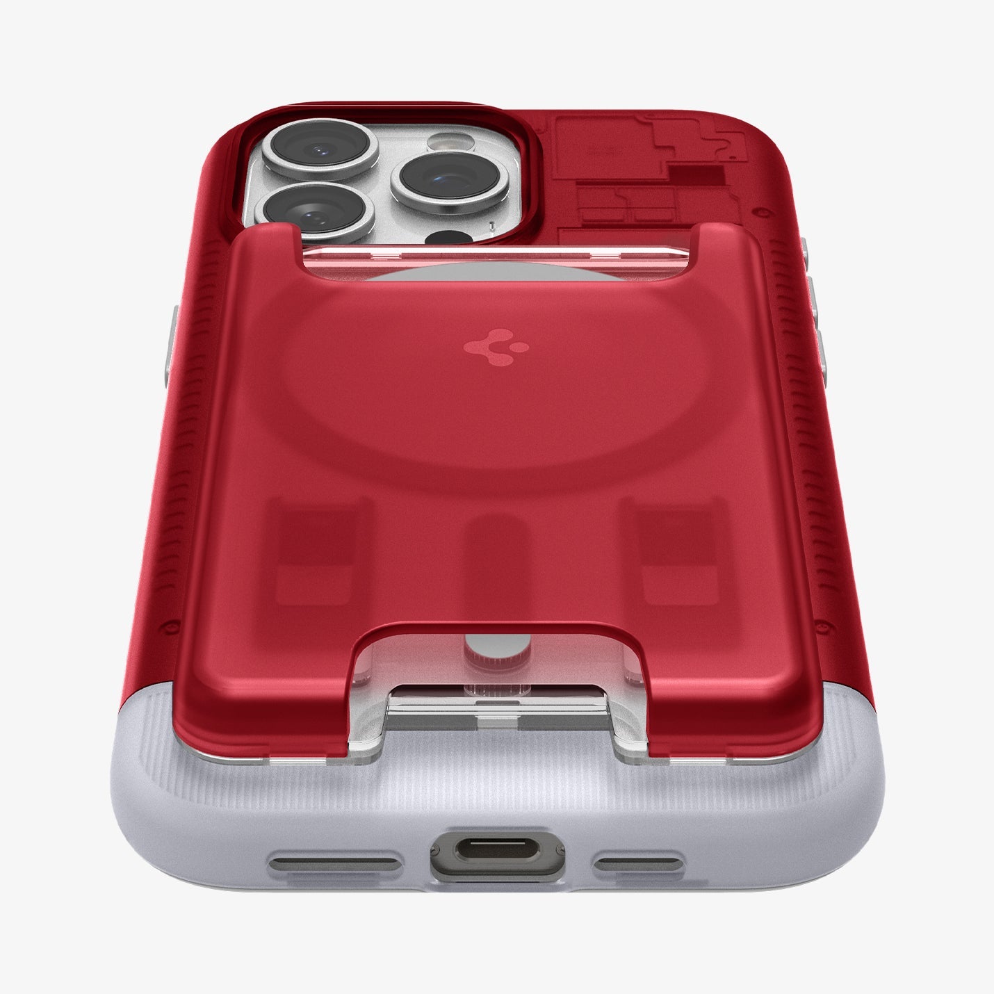 حامل بطاقات Spigen MagSafe كلاسيك C1 (MagFit)