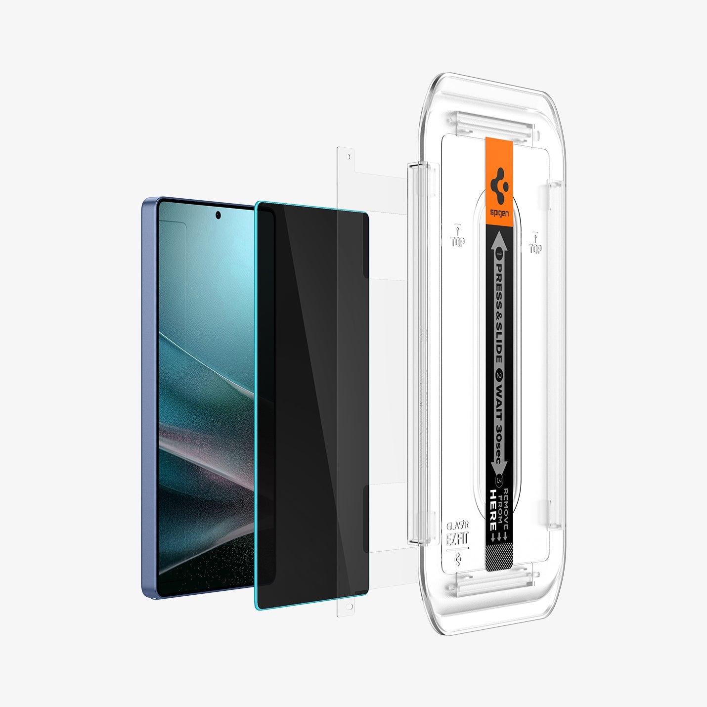 Spigen GLAS.tR EZ Fit | Privacy Screen Protector (2-Pack) for Samsung Galaxy S25 Ultra