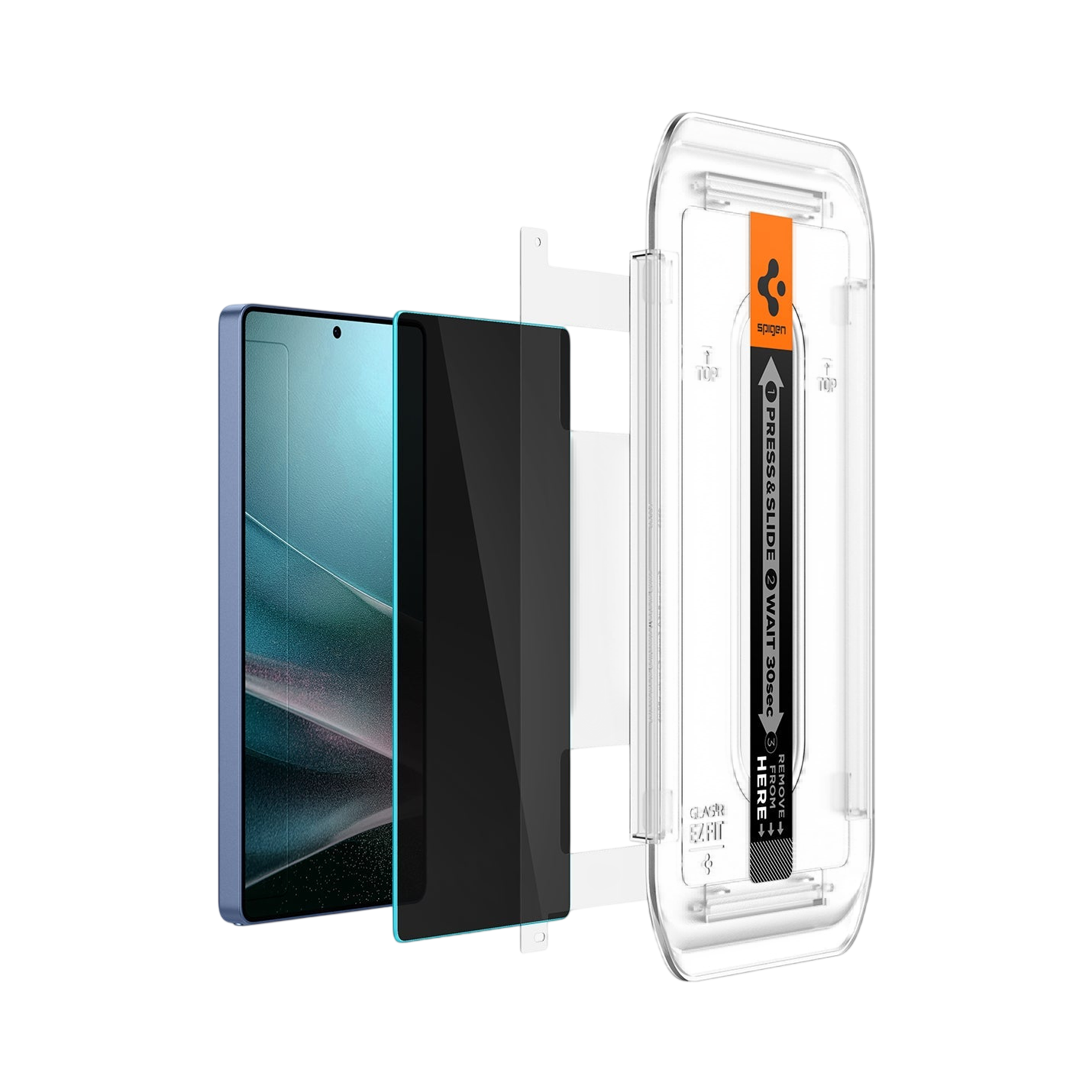 سبجن GLAS.tR EZ Fit | واقي شاشة الخصوصية (عبوة 2) لجهاز سامسونج جالاكسي S25 ألترا