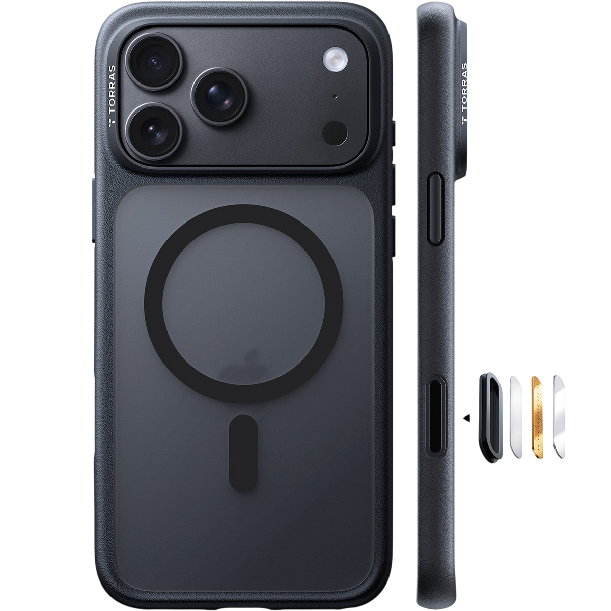 Torras Guardian-Mag Case for iPhone 18 Pro - Black