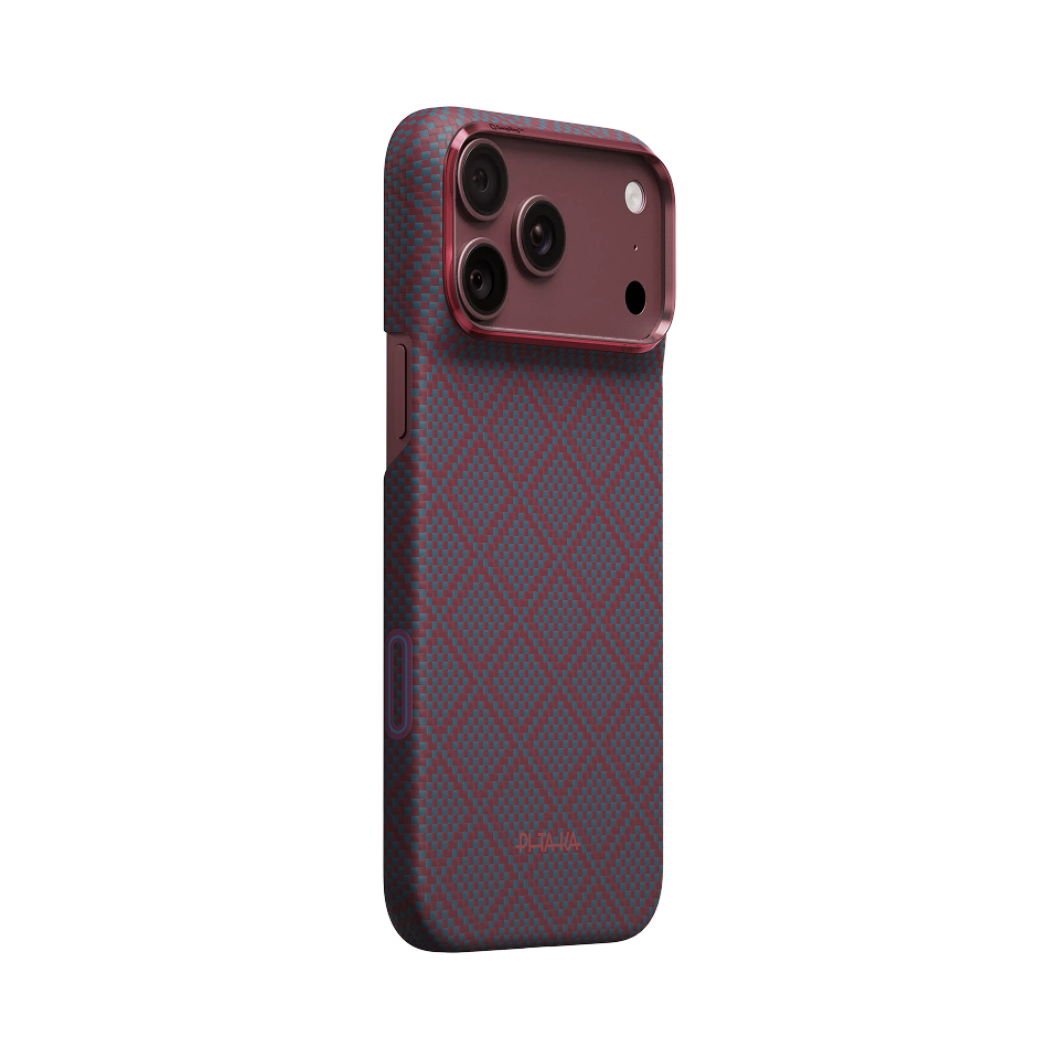 #Blue's Red_pitaka-argyle-edge-case-for-iphone-18-pro-max