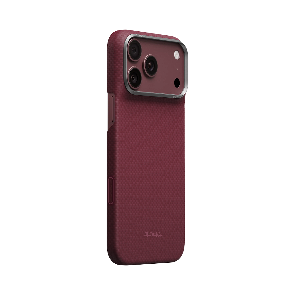 #Burgundy_pitaka-argyle-edge-case-for-iphone-18-pro-max