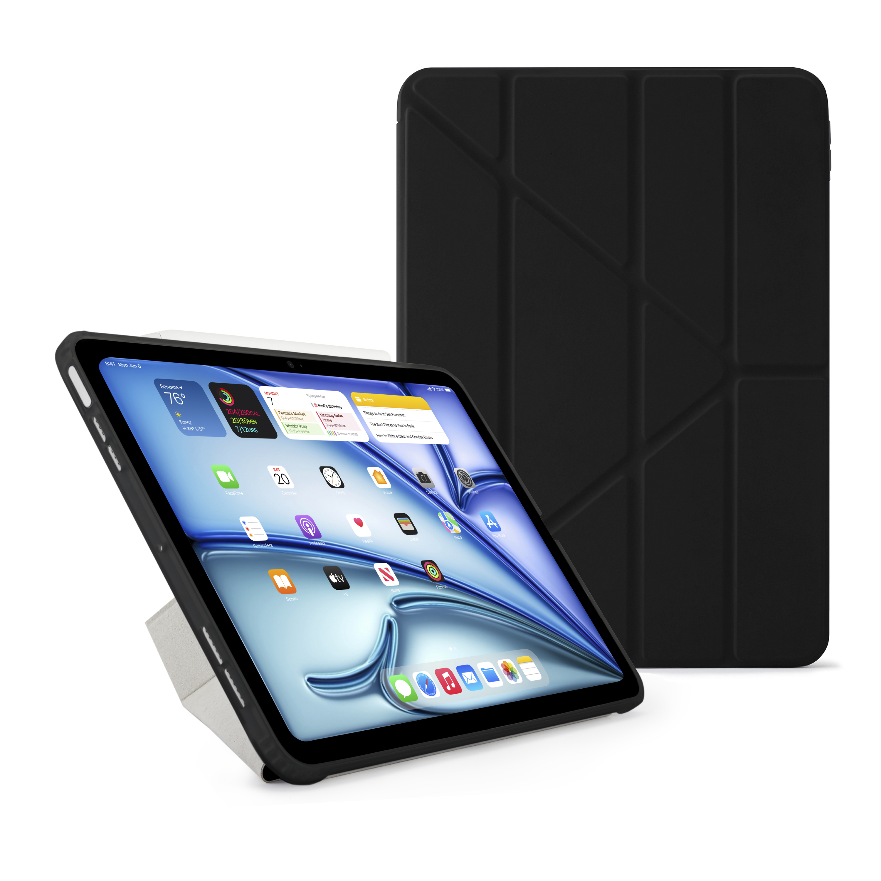 جراب Pipetto Origami No1 الأصلي لجهاز iPad Air 11 (M4/M3/M2)