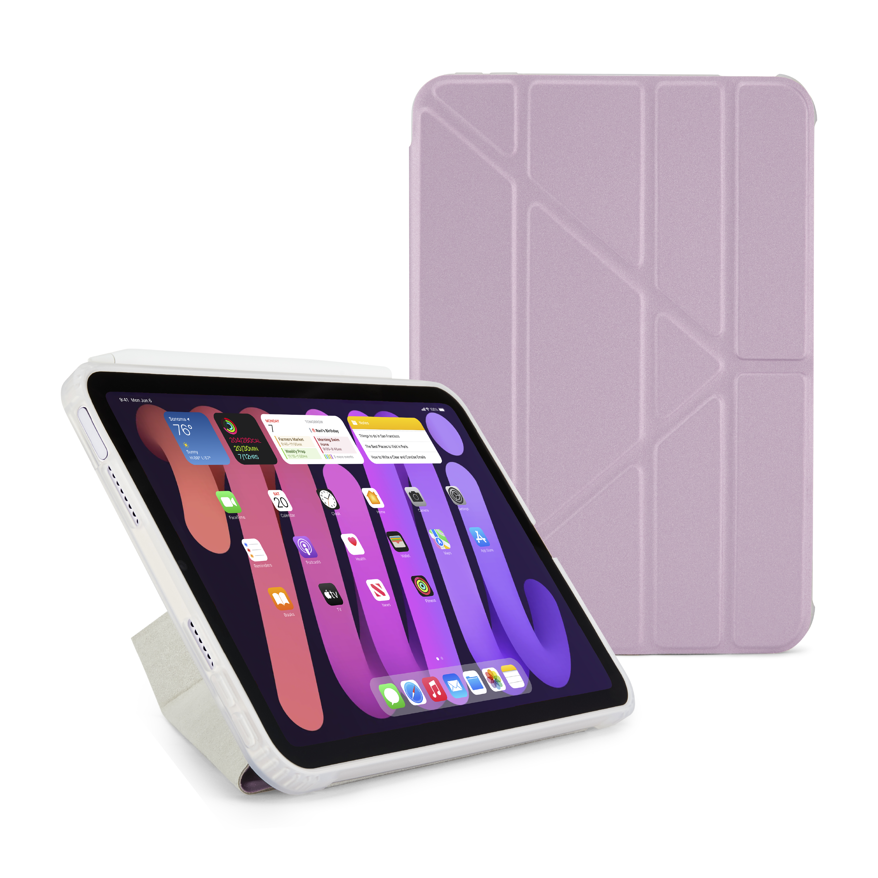 Pipetto iPad Mini (2024/2021) Origami No1 حافظة أصلية