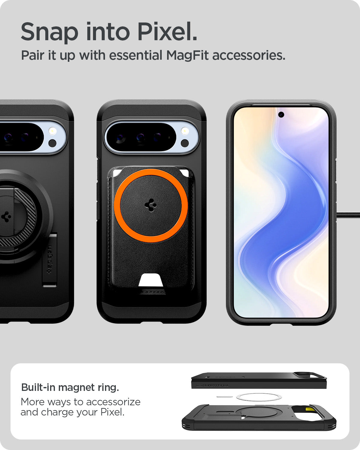 Spigen Tough Armor AI (MagFit) Case for Google Pixel 10 Pro XL / 10 Pro / 10 with PixelSnap