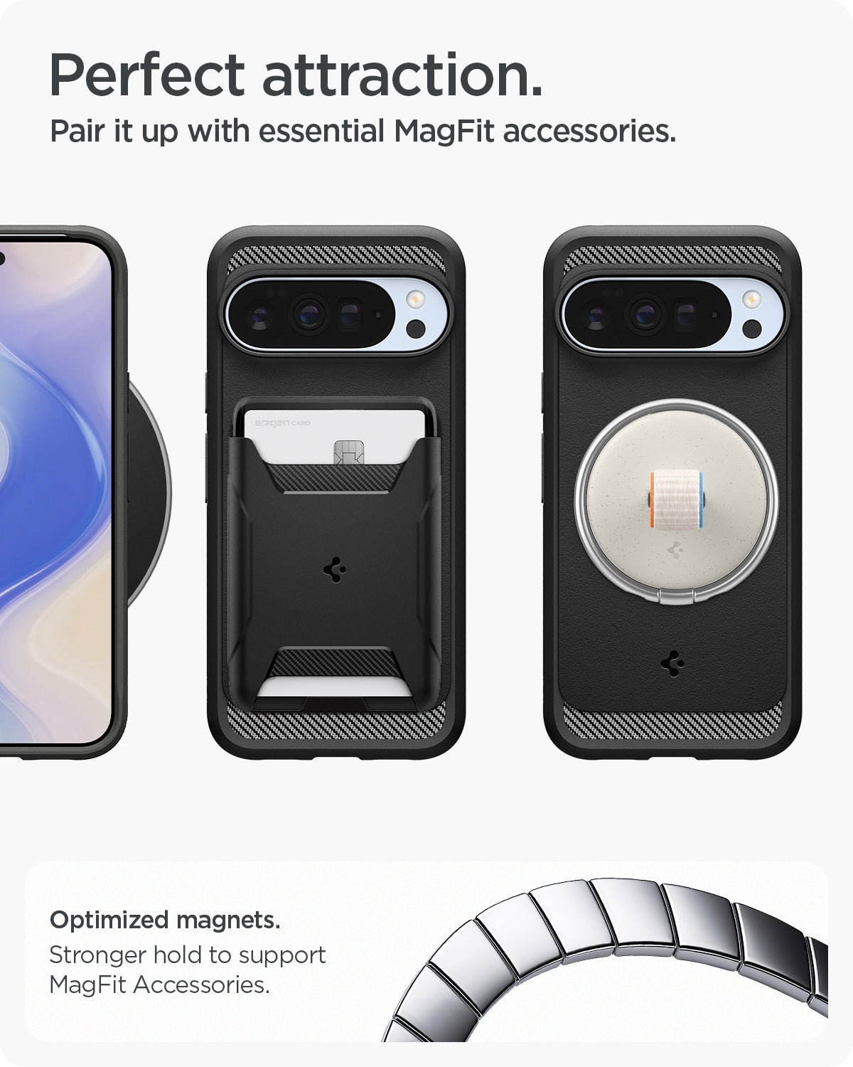 Spigen Rugged Armor (MagFit) for Google Pixel 10 Pro XL / 10 Pro / 10 with PixelSnap