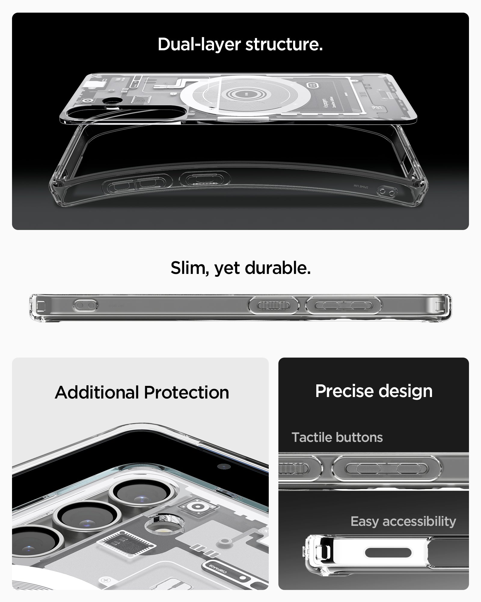 Spigen Ultra Hybrid Zero One (MagFit) Case for Samsung S25 Ulltra