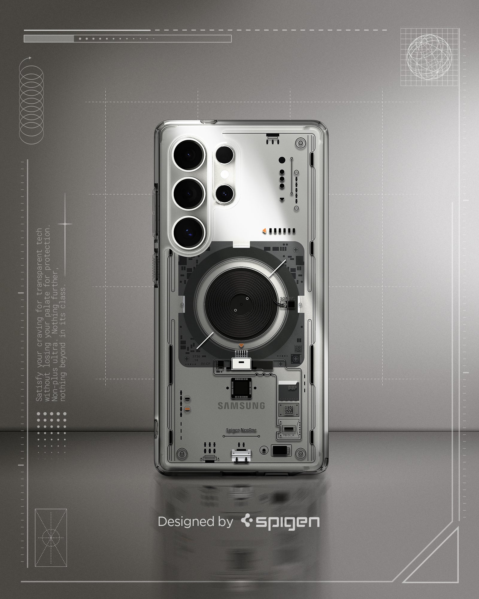 Spigen Ultra Hybrid Neo One (MagFit) Case for Samsung S25 Ultra