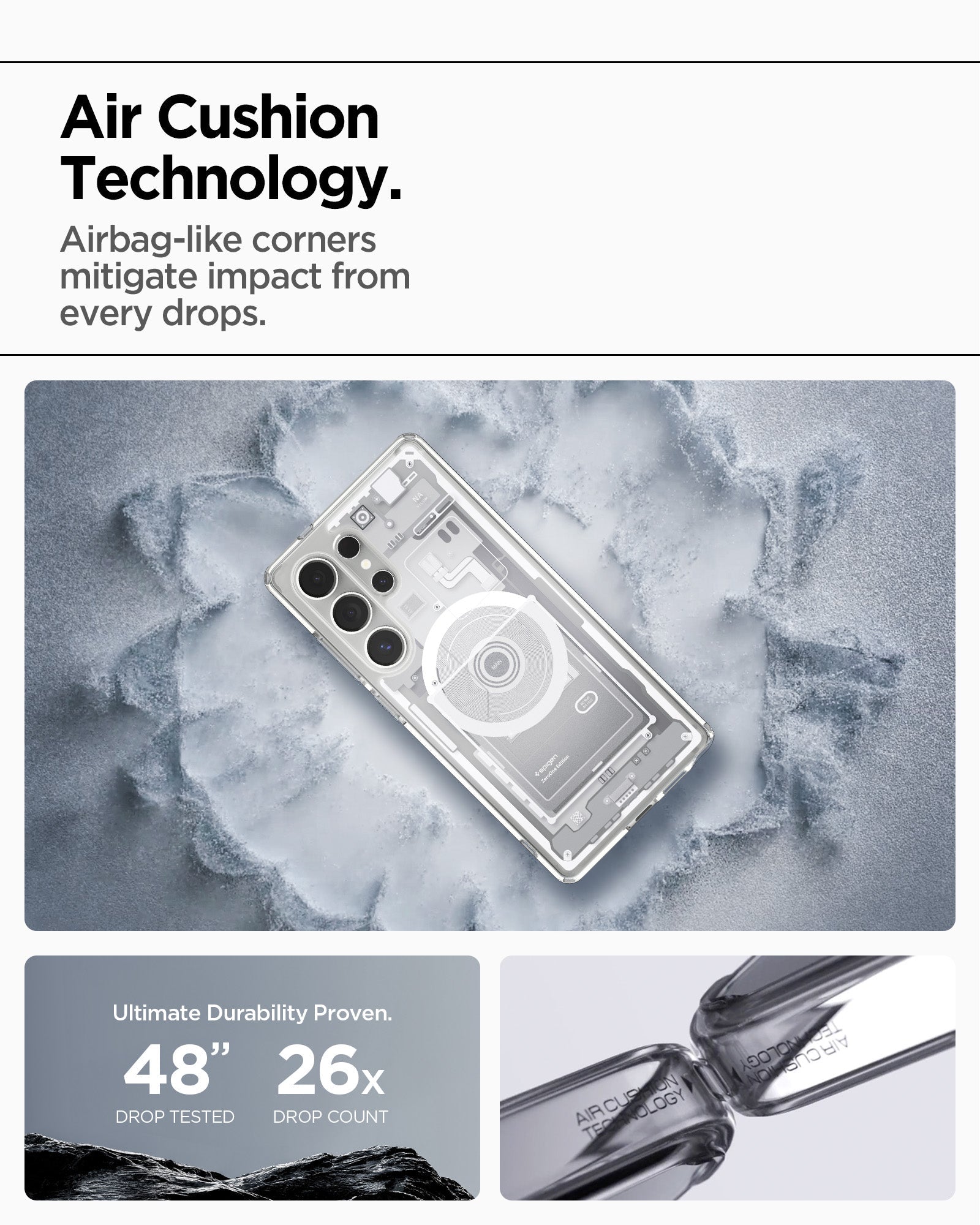 Spigen Ultra Hybrid Zero One (MagFit) Case for Samsung S25 Ulltra