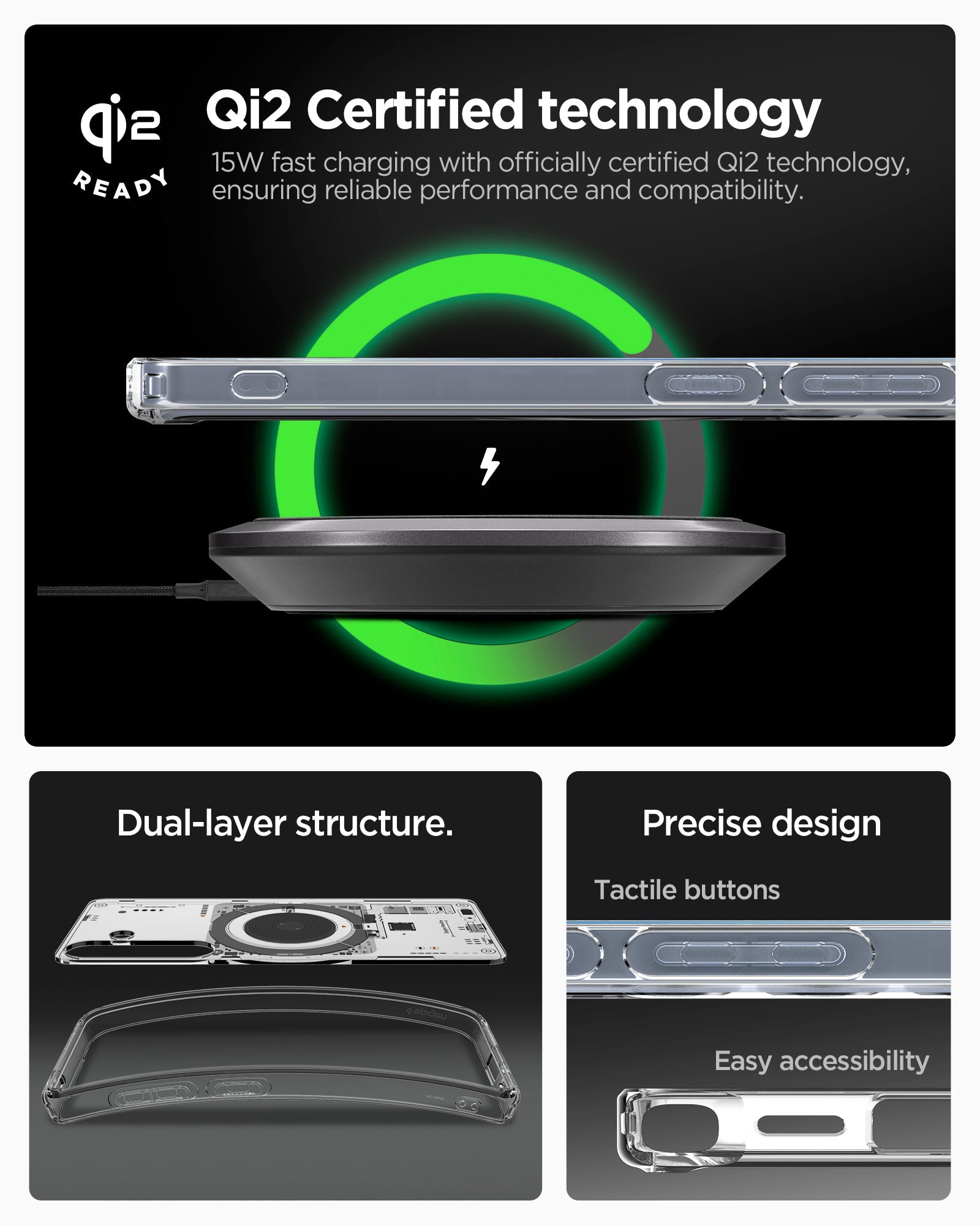 Spigen Ultra Hybrid Neo One (MagFit) Case for Samsung S25 Ultra