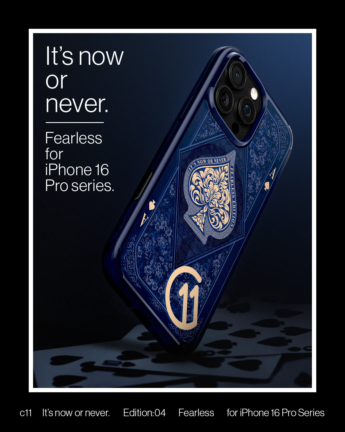 Spigen c11 Series Fearless Edition (MagFit) Case for iPhone 16 Pro