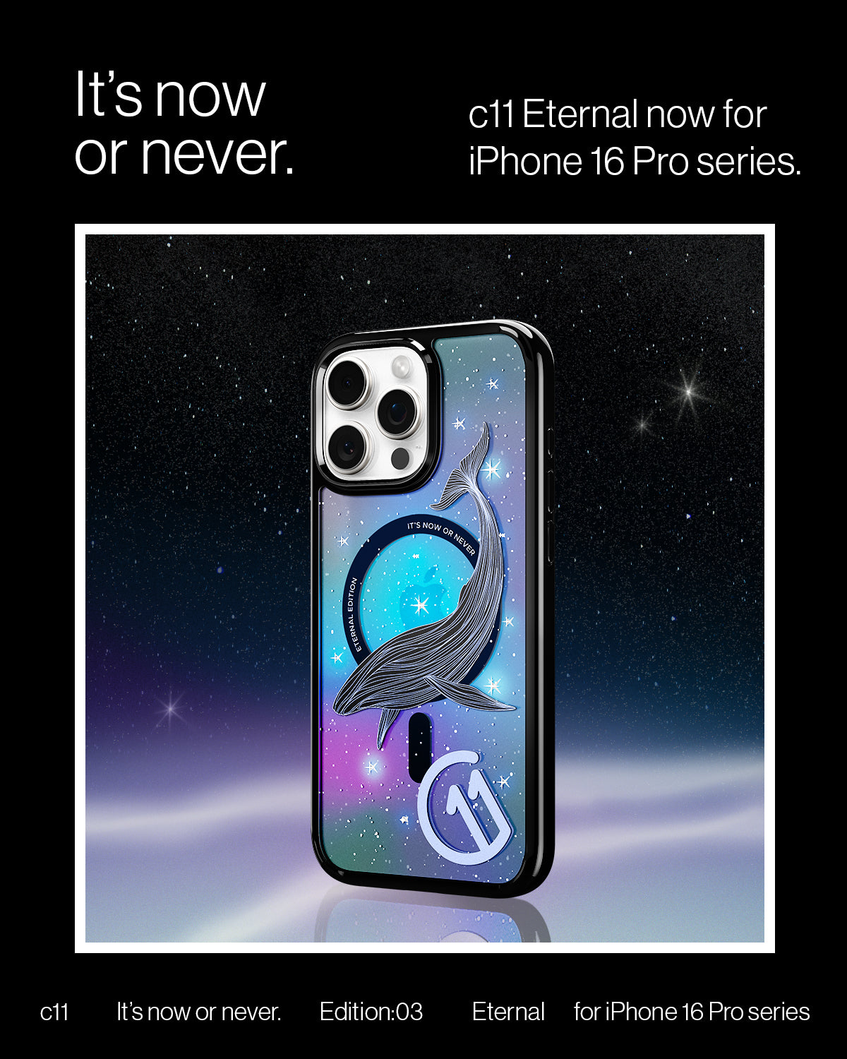 غطاء Spigen c11 Series Eternal Edition (MagFit) لهاتف iPhone 16 Pro