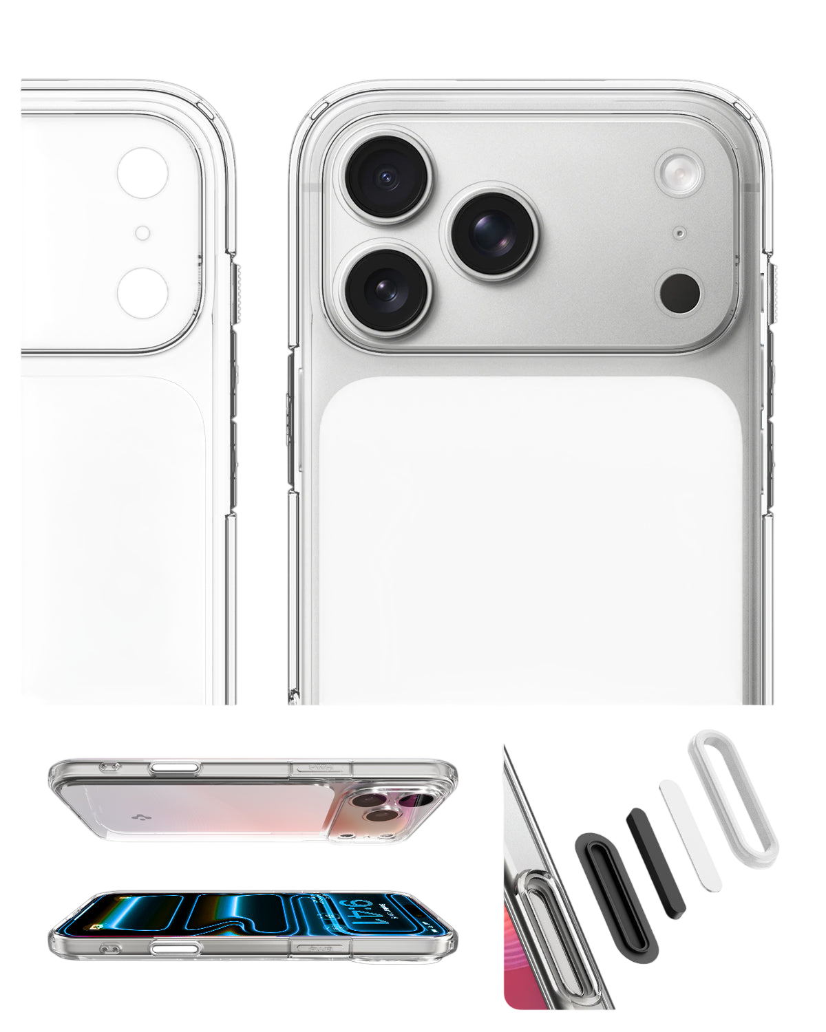 Spigen Ultra Hybrid T MagFit Case for iPhone 17 Pro Max / iPhone 17 Pro