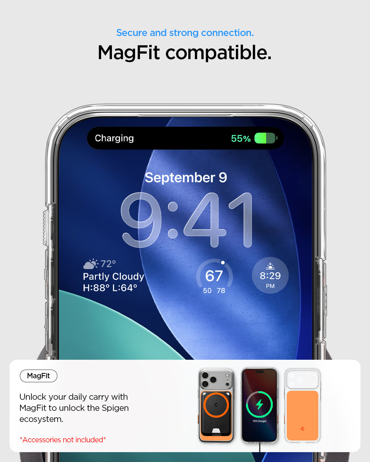 Spigen Ultra Hybrid T MagFit Case for iPhone 17 Pro Max / iPhone 17 Pro