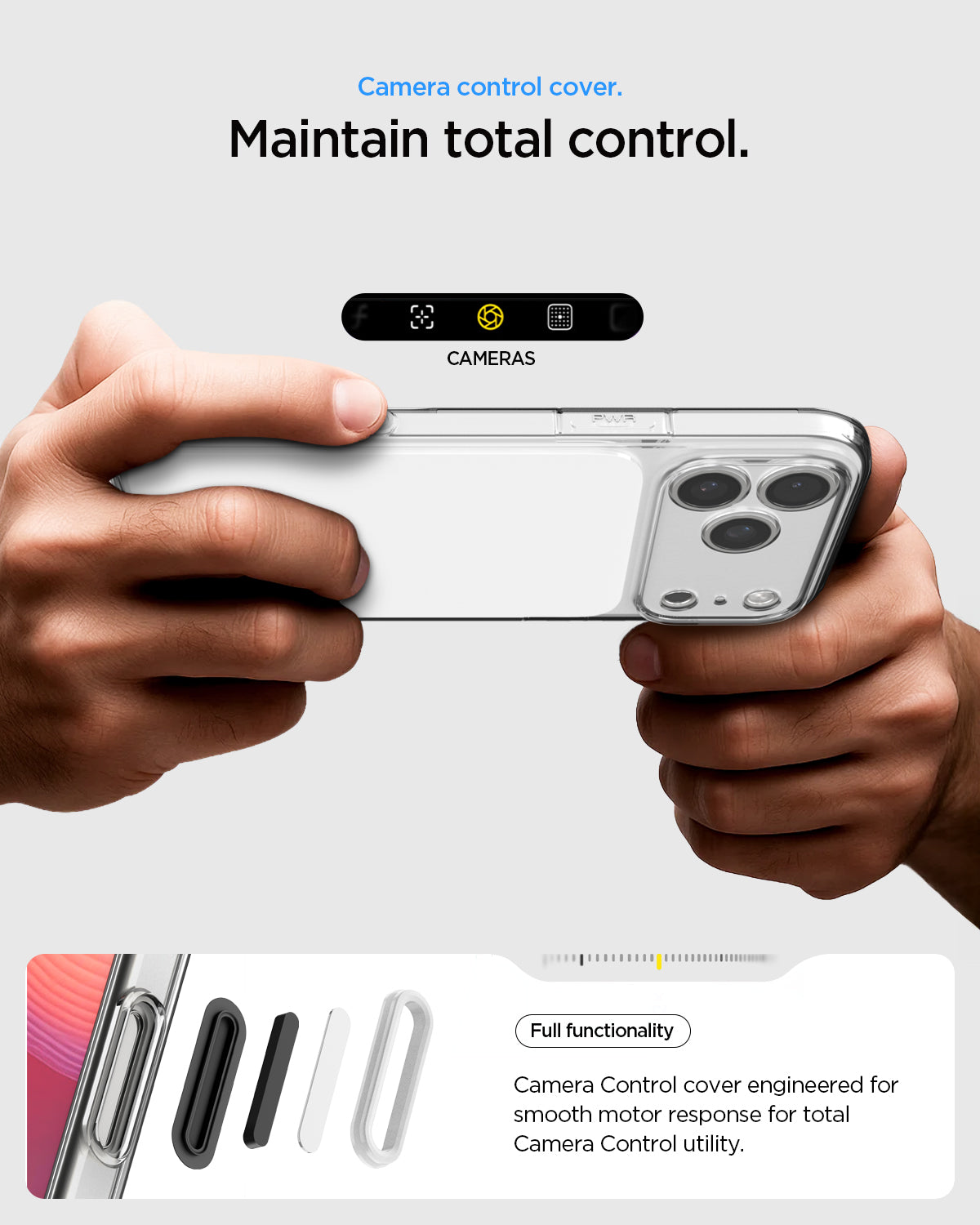 Spigen Ultra Hybrid T MagFit Case for iPhone 17 Pro Max / iPhone 17 Pro