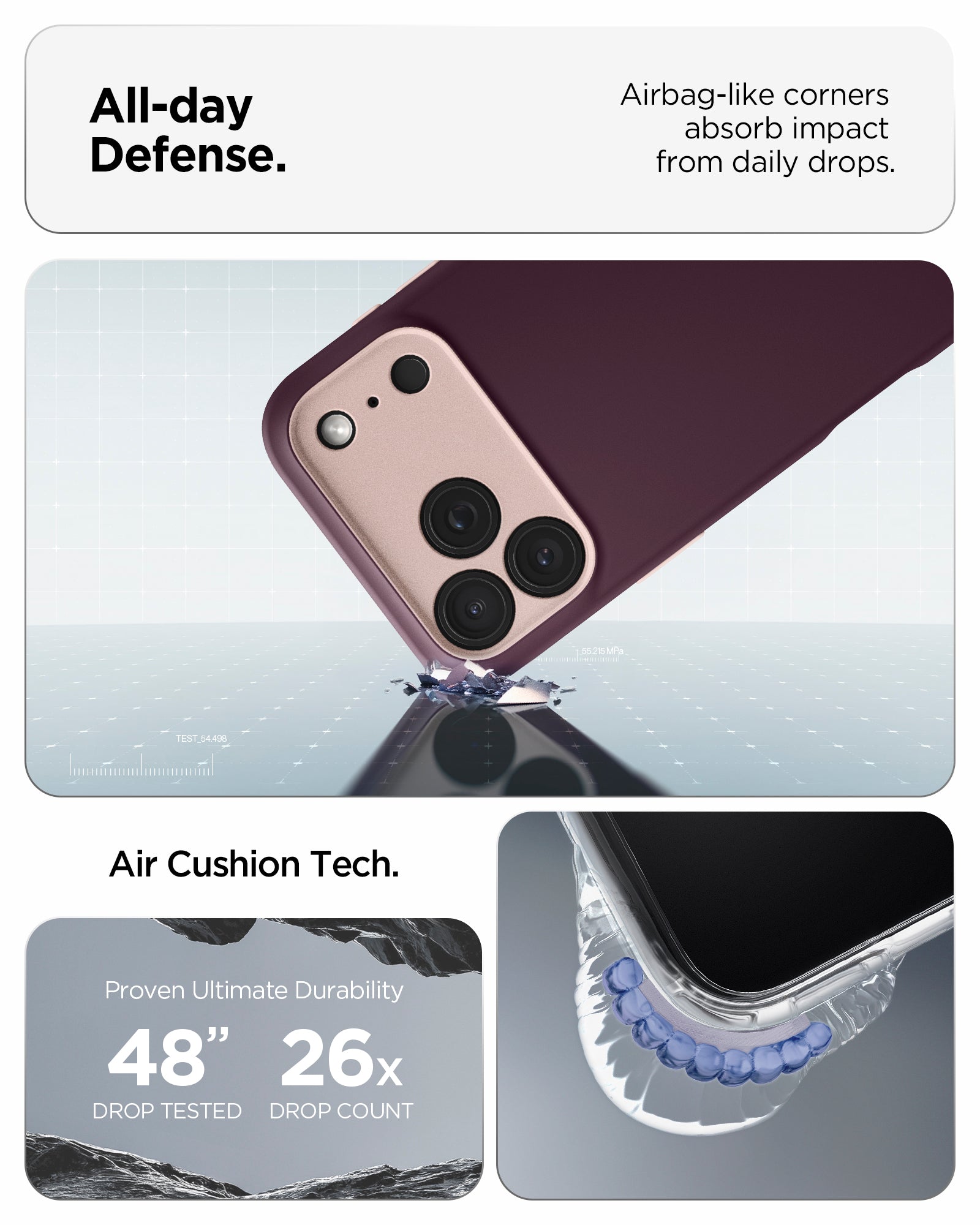 غلاف سبجن نانو بوب (ماج فيت) لهاتف آيفون 17 برو ماكس