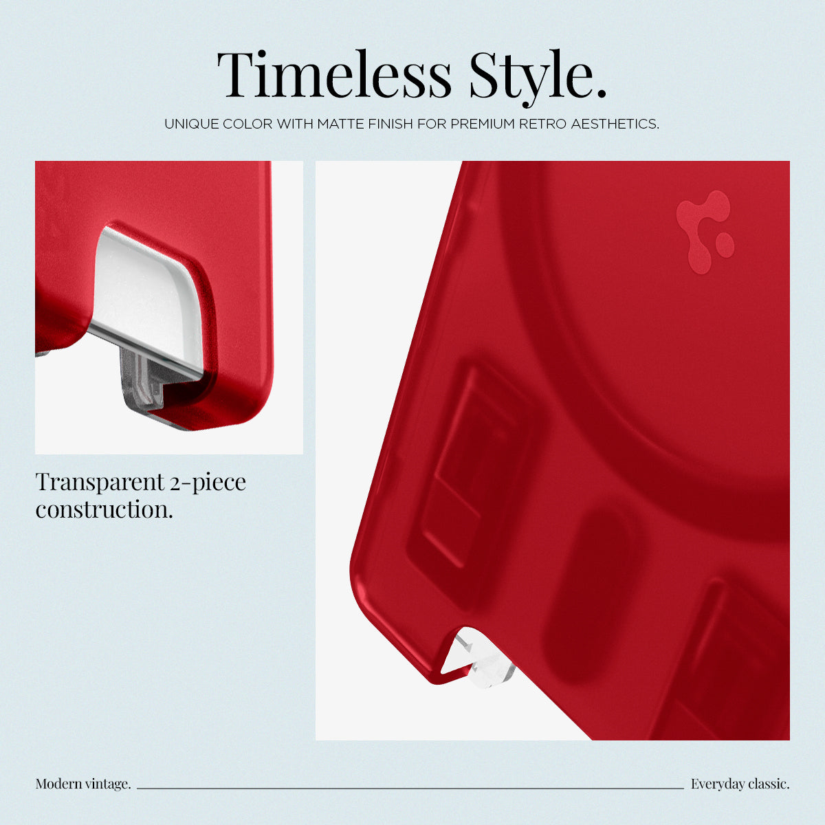 حامل بطاقات Spigen MagSafe كلاسيك C1 (MagFit)