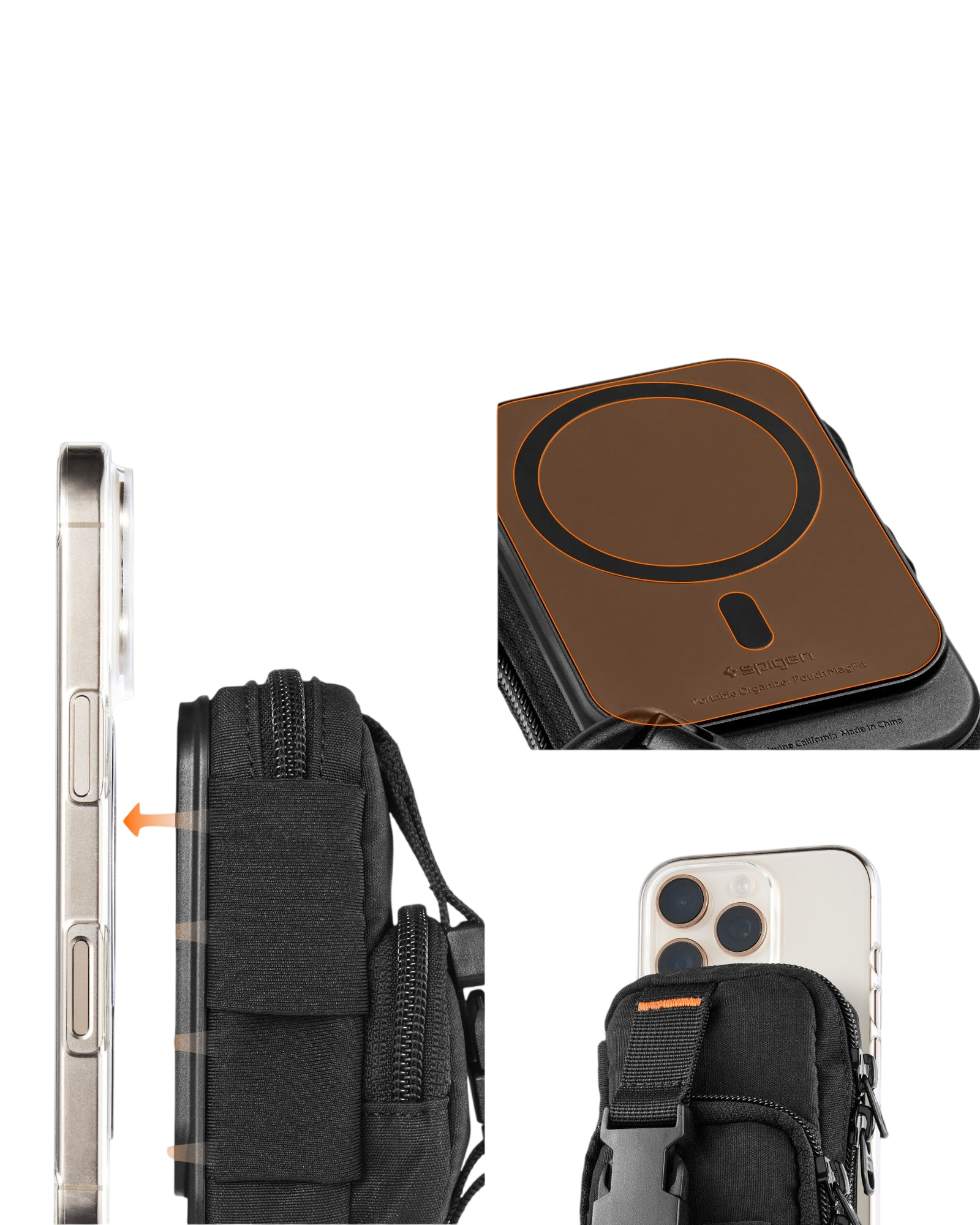 Spigen Snap Zip (MagFit) MagSafe Card Holder