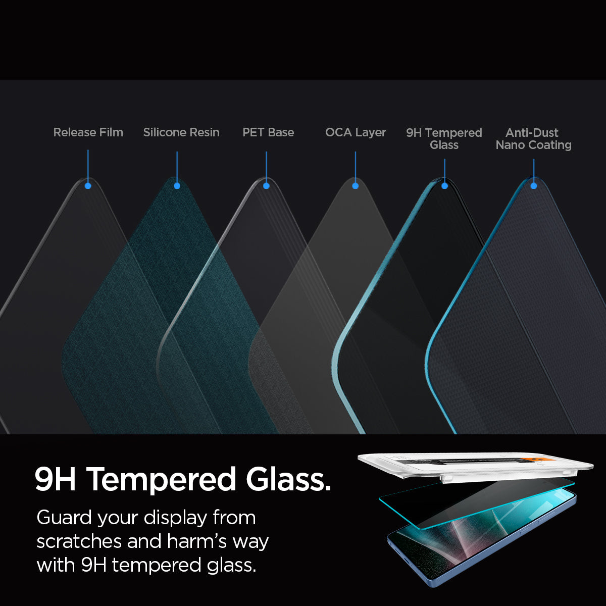 Spigen GLAS.tR EZ Fit | Privacy Screen Protector (2-Pack) for Samsung Galaxy S25 Ultra