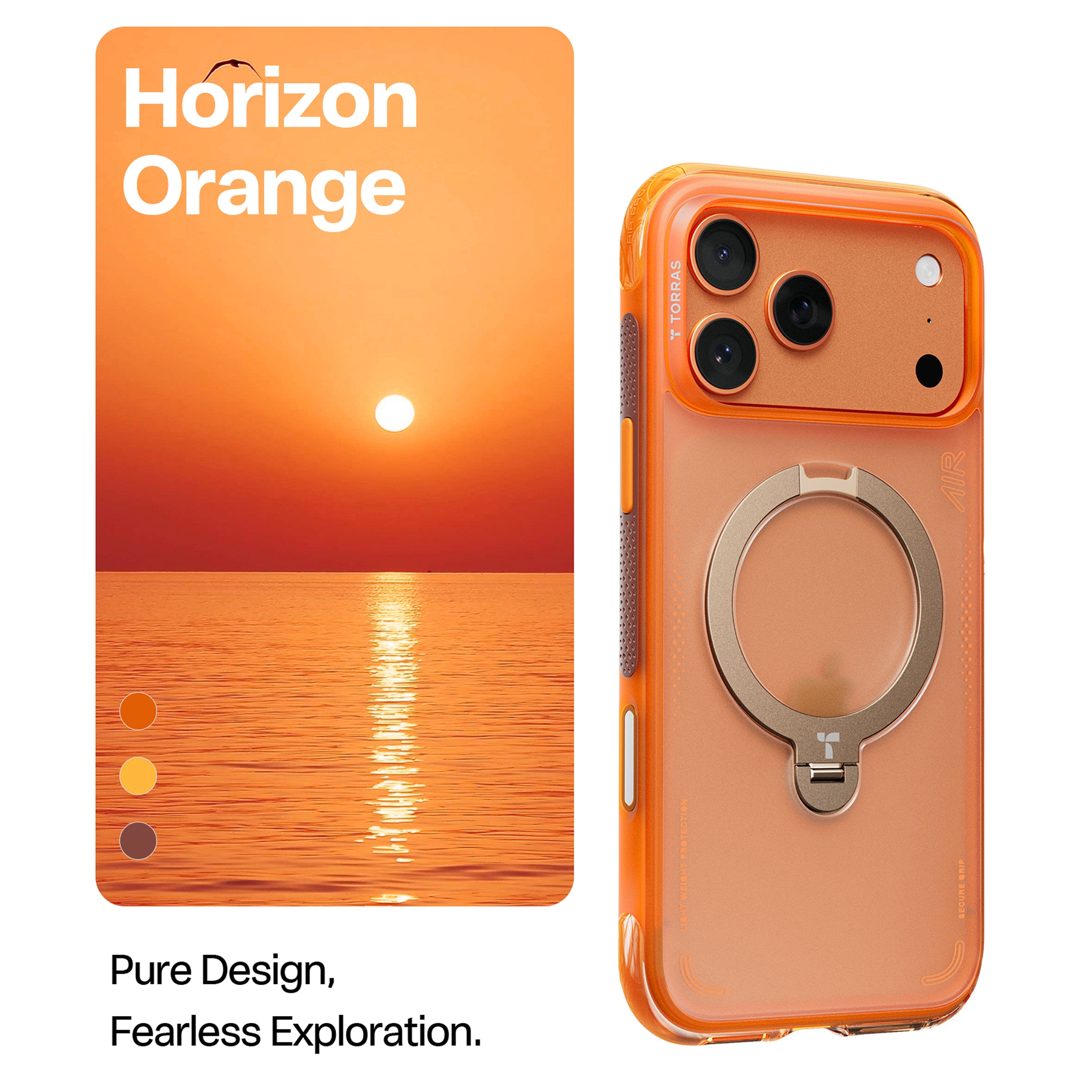 Torras Ostand Q3 Air for iPhone 17 Pro Max